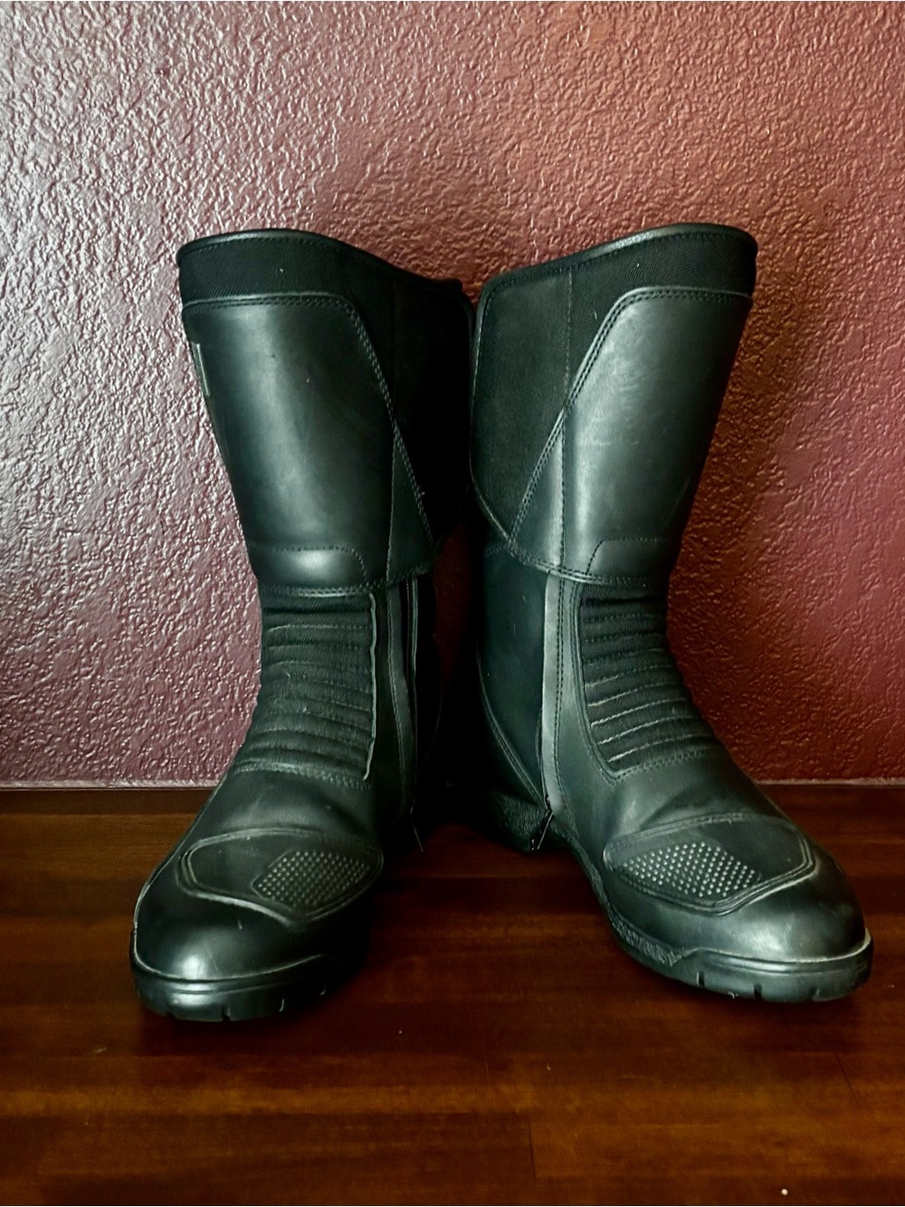 BMW Black Men's Motorcycle Touring Boots